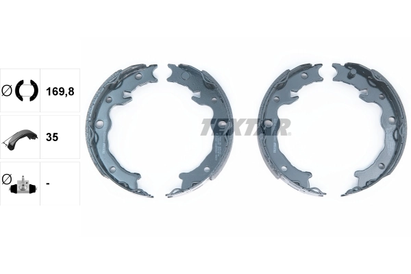 Тормозные колодки стояночного тормоза Bosch 986487933 цена, от 31.67 USD