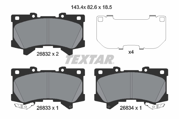 Купить DB15077XP DBA Колодки тормозные