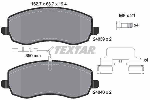 2483901 Textar