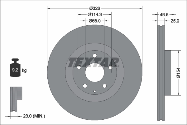 Тормоз дисковый передний Bosch 0986479J27 цена, от 54.01 USD