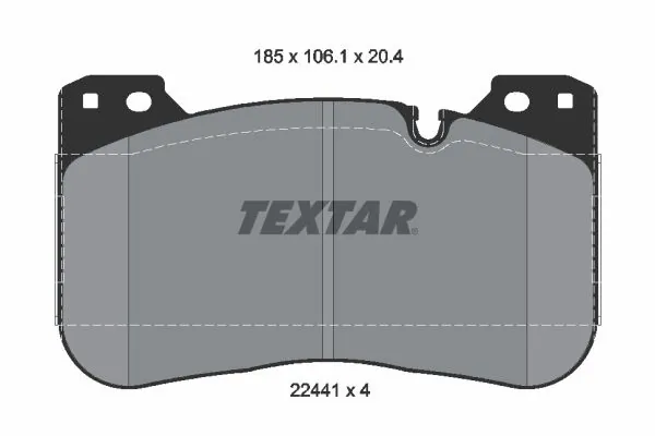 Передние тормозные колодки DP42331R EBC Brakes