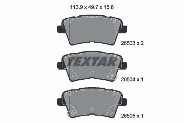 Купить 5SP2386 Samko Колодки тормозные задние, дисковые