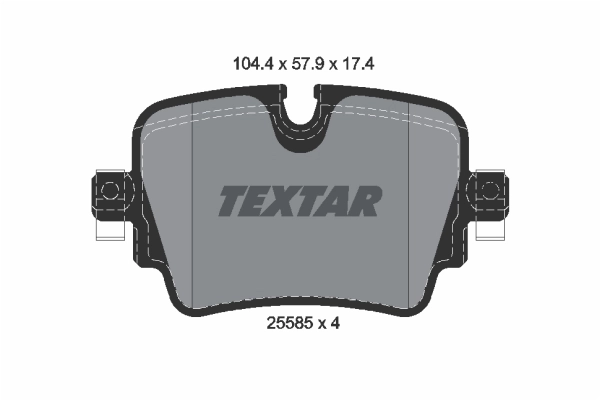 Задние тормозные колодки 161752 Power Stop