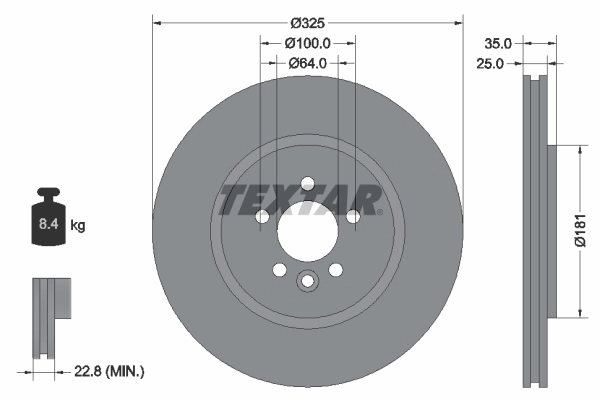SDB000420 Rover Диск тормозной передний