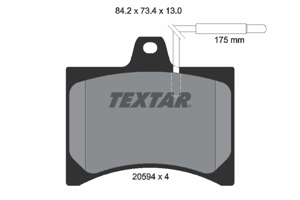 Тормозные колодки Peugeot/Citroen 75529822