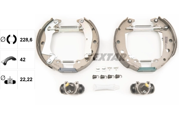 Купить 5881059 Fiat/Alfa/Lancia Задние барабанные тормозные колодки