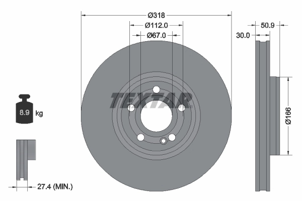 Тормоз дисковый передний Mercedes A247421071207 цена, от 79.51 USD