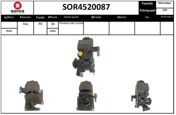 ORK0024662601 GP ГУР руля