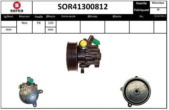 Насос гидроусилителя руля AGR ME9052