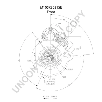 M105R3031SE Prestolite Стартер автомобиля