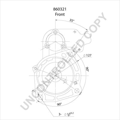 Стартер Prestolite 860321 цена, от 233.35 USD