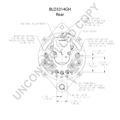 Купить BLD3314GH Prestolite Генератор