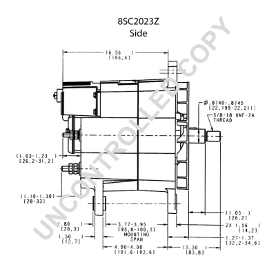 Генератор 8SC2023Z Prestolite