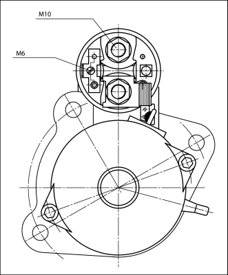 Стартер Mercedes Benz Truck Vario фургон (667) (1996 - 2013) цена, от 188.43 USD