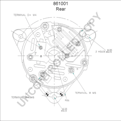 Автомобильный генератор Evobus/Setra A0061541702 цена, от 135.07 USD