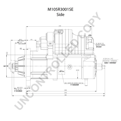 Купить M105R3001SE Prestolite Стартер