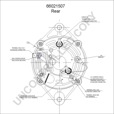 Купить 66021507 Prestolite Генератор