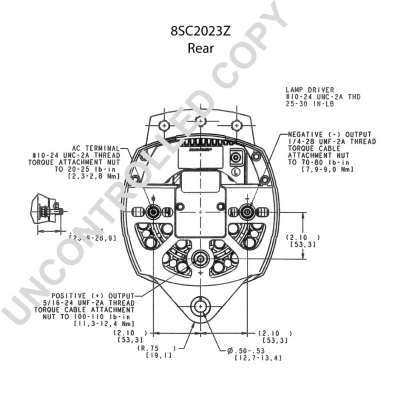 Купить 8SC2023Z Prestolite Генератор
