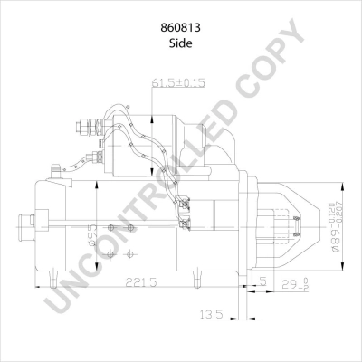 Купить 860813 Prestolite Стартер