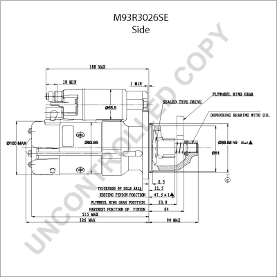 Купить M93R3026SE Prestolite Стартер