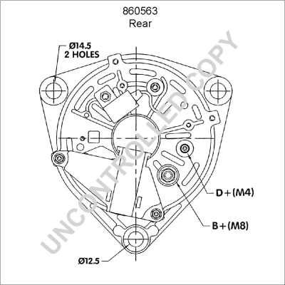Автомобильный генератор Prestolite 860563 цена, от 181.32 USD