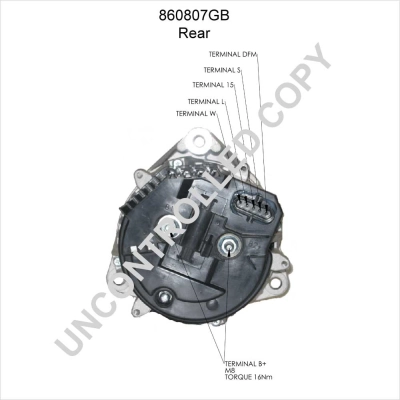 Автомобильный генератор Prestolite 860807GB цена, от 240.18 USD