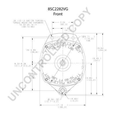 Автомобильный генератор Prestolite 8SC2282VG цена, от 425.24 USD
