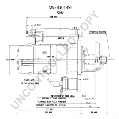 Купить M93R3014SE Prestolite Стартер
