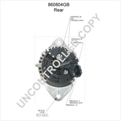 Купить 7485003361 Renault (RVI) Генератор