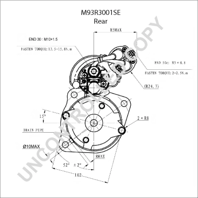 Стартер Prestolite M93R3001SE цена, от 261.19 USD