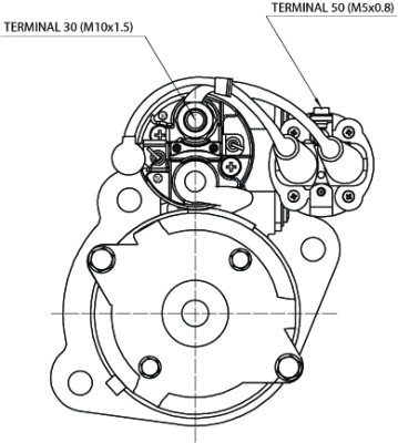 Стартер Prestolite M93R3007SE цена, от 223.52 USD