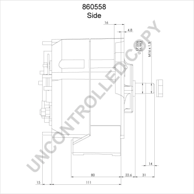 Генератор 986039790 Bosch