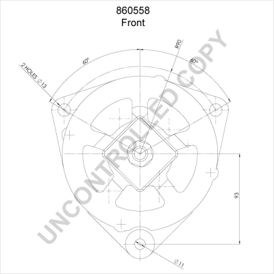 Автомобильный генератор Bosch 986039790 цена, от 176.95 USD
