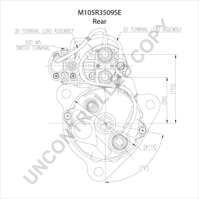 Стартер Prestolite M105R3509SE цена, от 442.29 USD