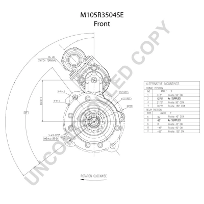 Стартер Prestolite M105R3504SE цена, от 408.87 USD