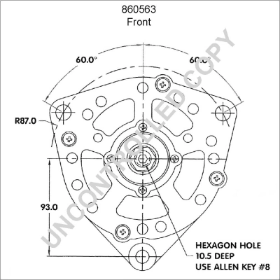 Генератор CA1505IR Jurid/Bendix