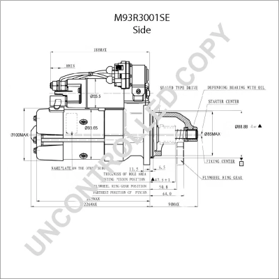 Купить M93R3001SE Prestolite Стартер