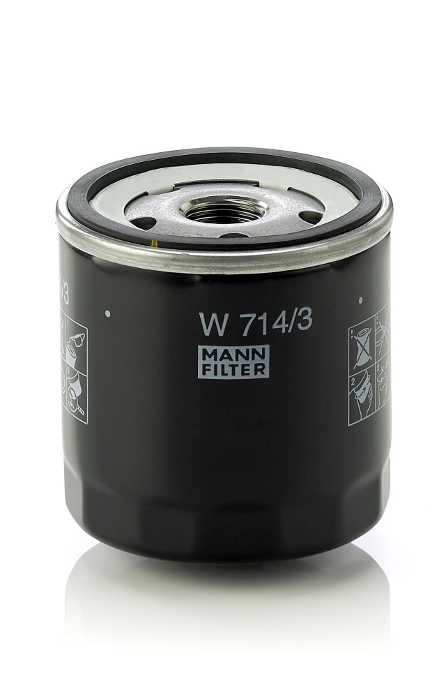 Filtro de aceite W7143 Mann-Filter