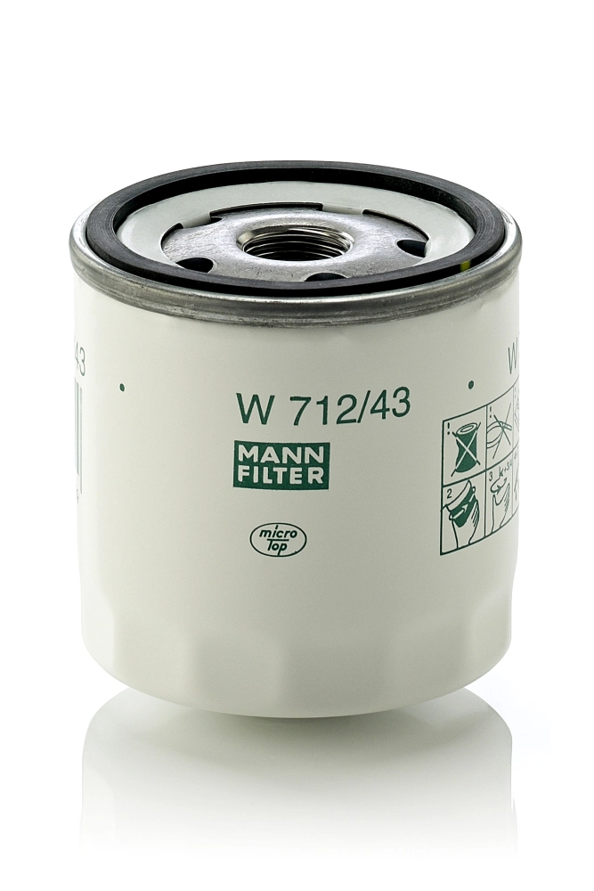 W71243 Mann-Filter Масляный фильтр двигателя
