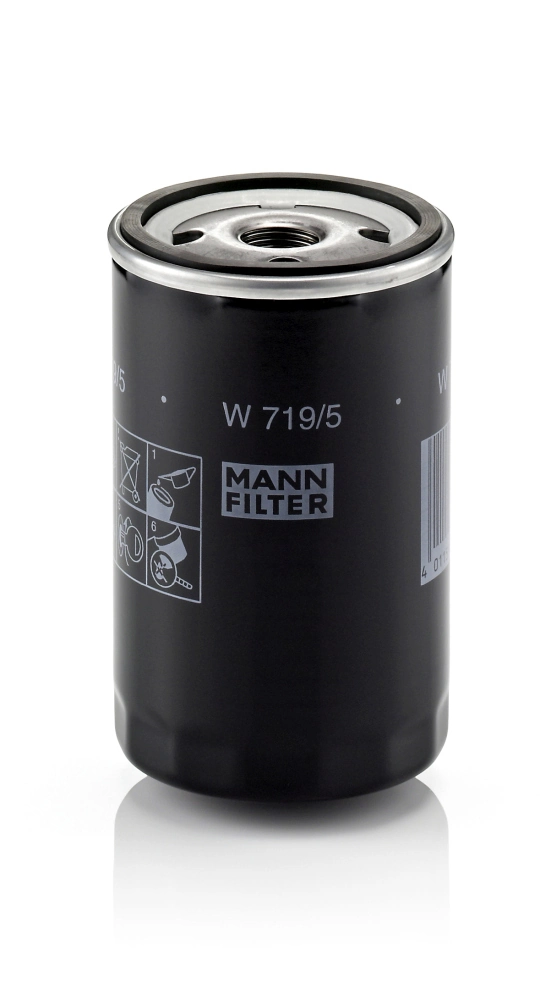 W7195 MANN Filtro de aceite original y equivalente