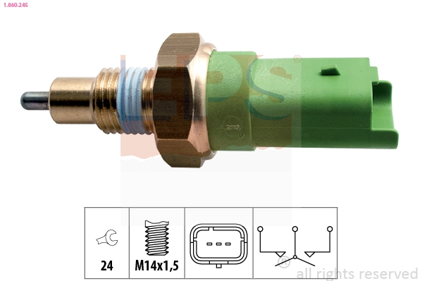 Датчик включения фонарей заднего хода на Renault Kangoo II FW0