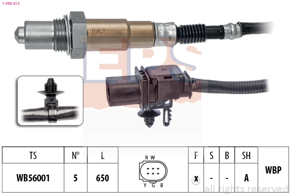 Sonda lambda, sensor de oxigênio Peugeot Boxer preço, a partir de 99,86 USD