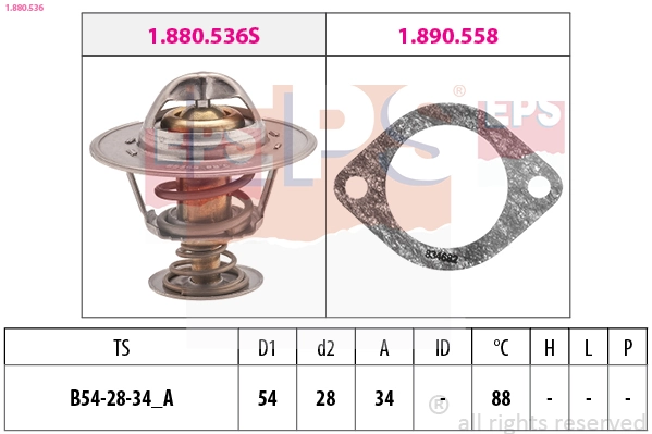 Купить 11622001 Fase Автомобильный термостат