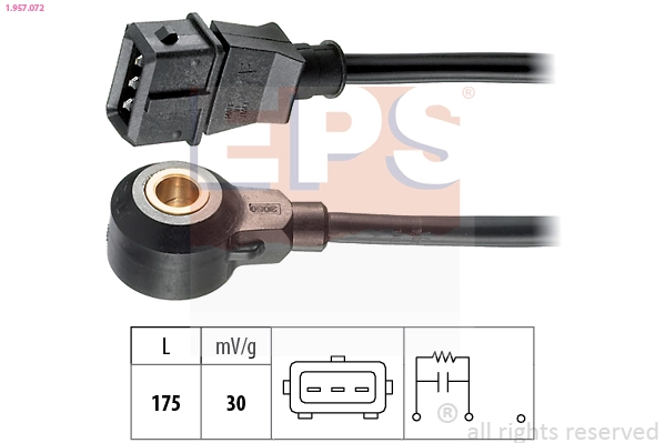 Датчик детонации Volkswagen Polo III седан (6KV2) (1995 - 2001) цена, от 8.87 USD