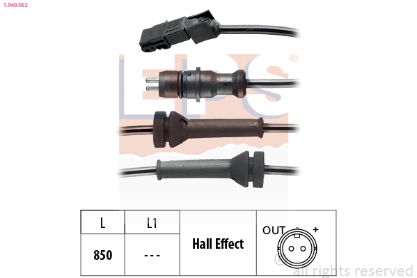 Датчик АБС задний MWSS073 Magneti Marelli