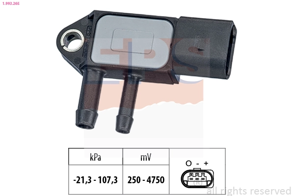Датчик давления выхлопных газов Magneti Marelli SPS004