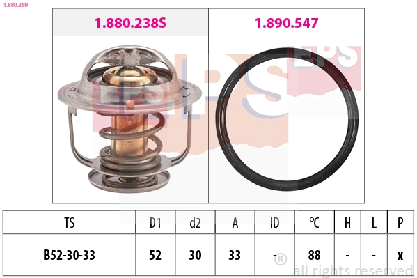Термостат в сборе Tama D22002
