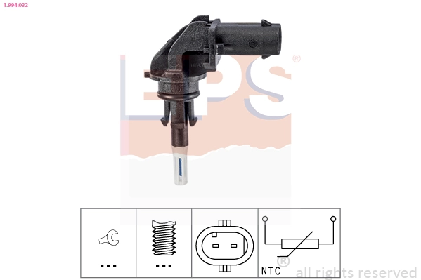 Compre Sensor de temperatura da mistura de ar BMW 7 