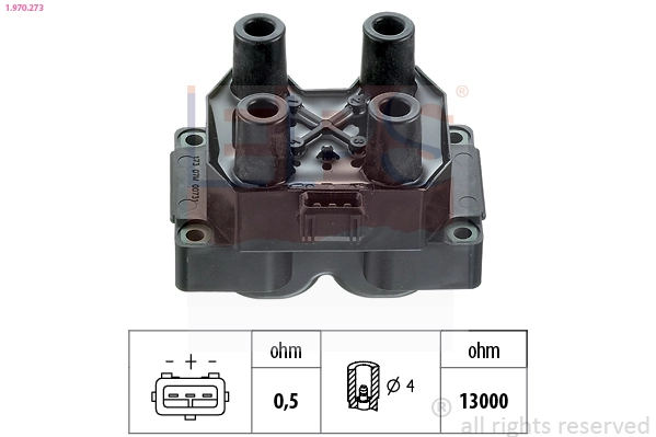 Катушка зажигания 30123705 GAZ