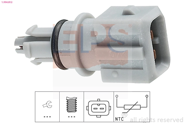 Датчик температуры воздуха на входе на Renault Modus  JP0